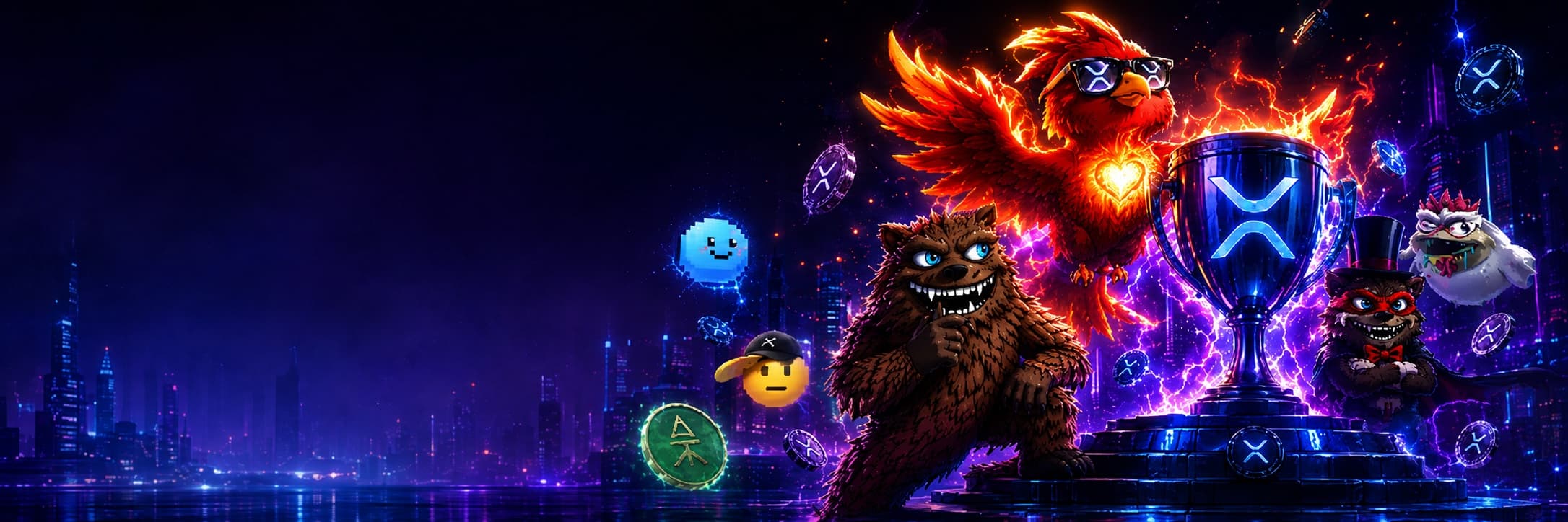XRP meme coins trading on the XRP Ledger